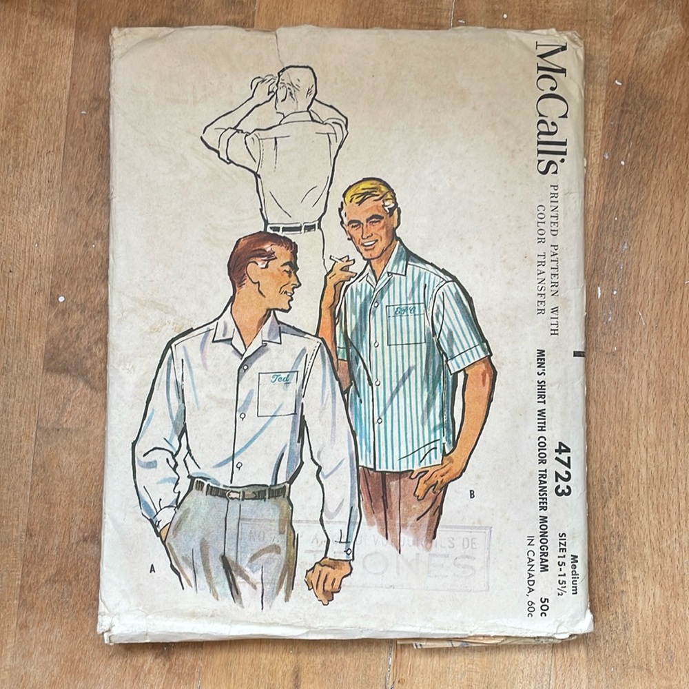 1958‎ McCall’s Sewing Pattern